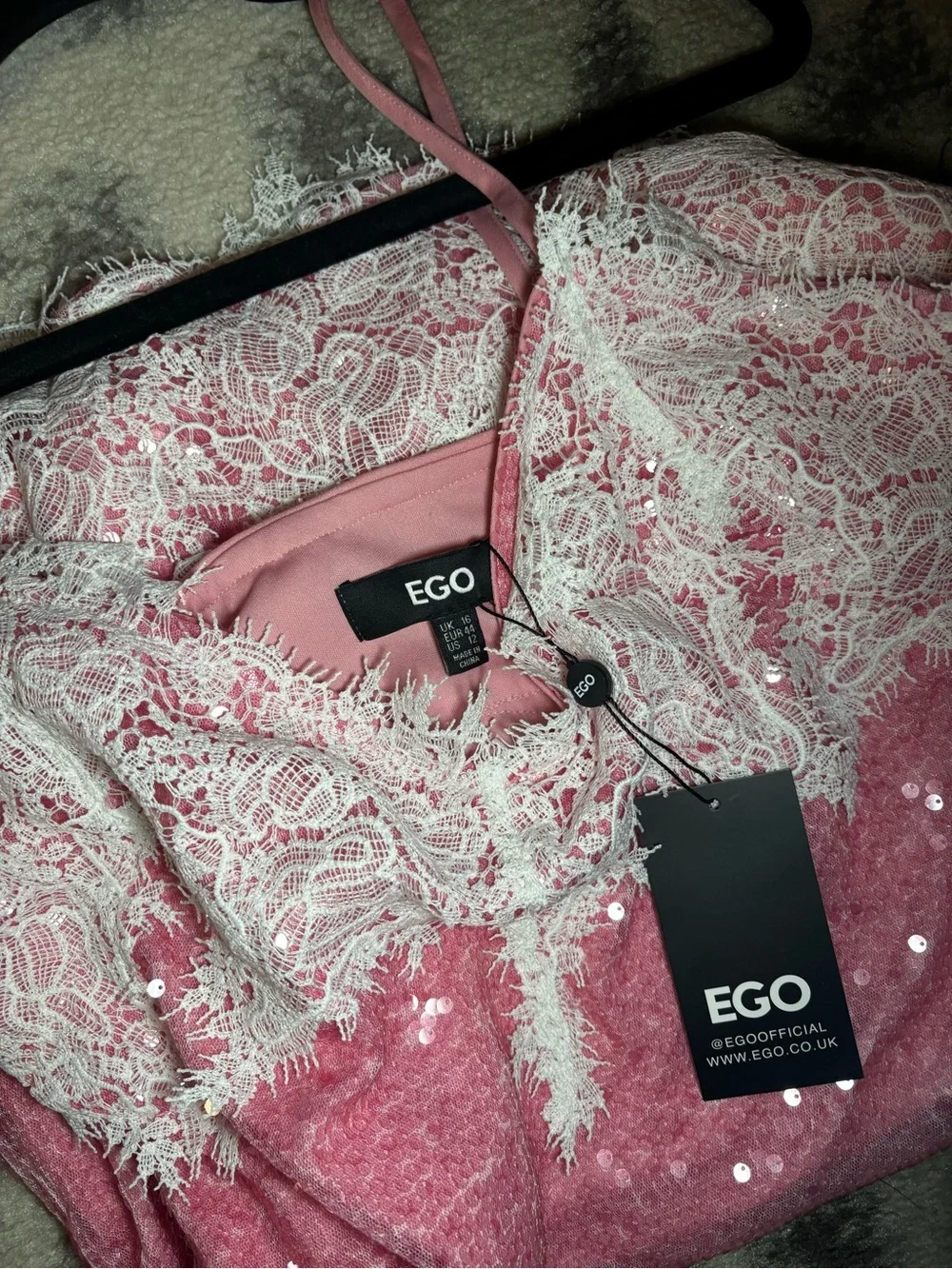 EGO shimmering pink